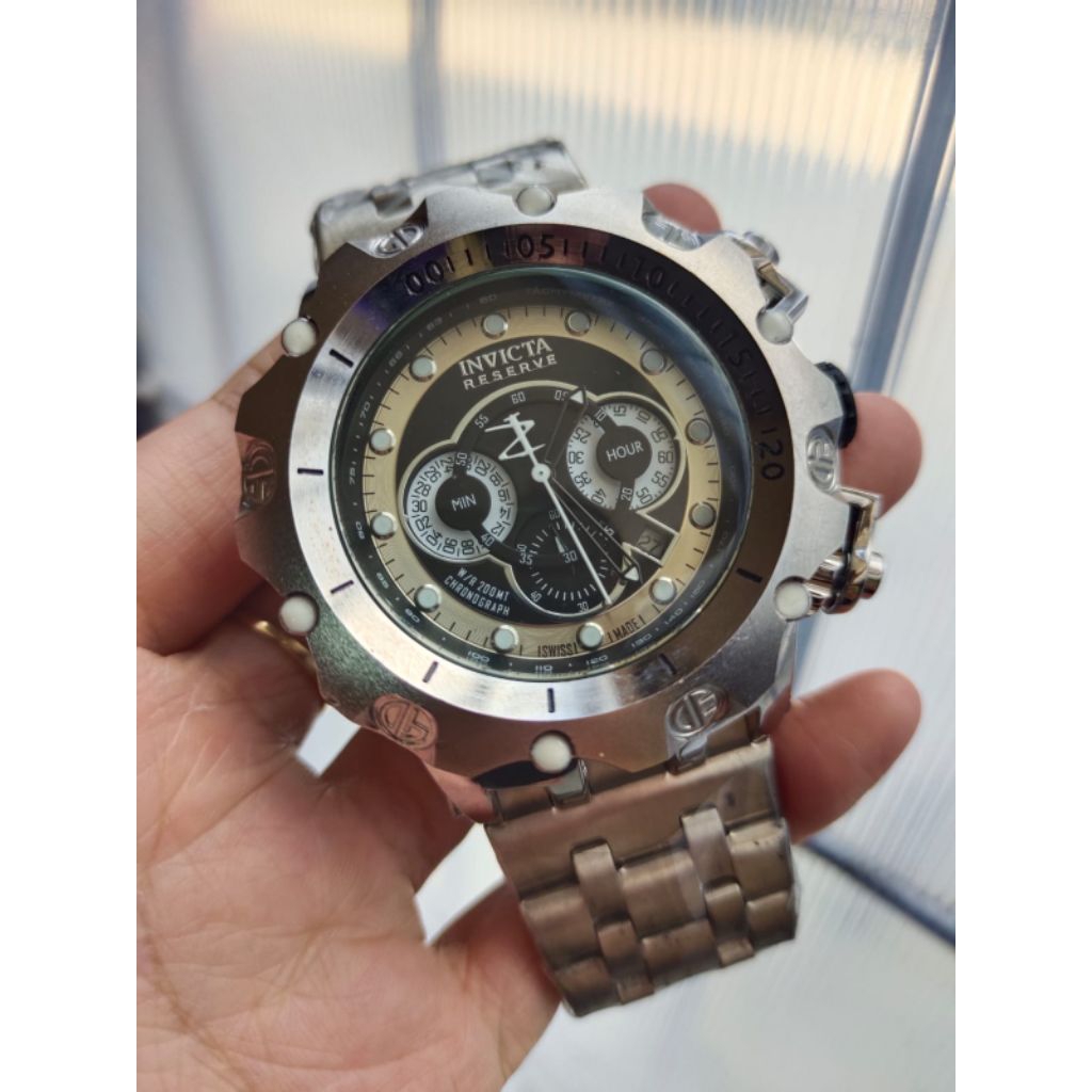 Jam tangan pria invctavanom chrono aktif