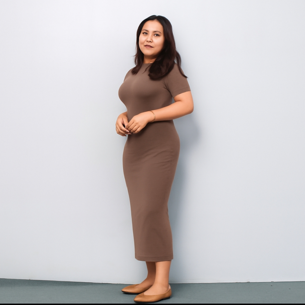 INNER SPAN DRESS // INNER MANSET // INNER GAMIS LENGAN PENDEK