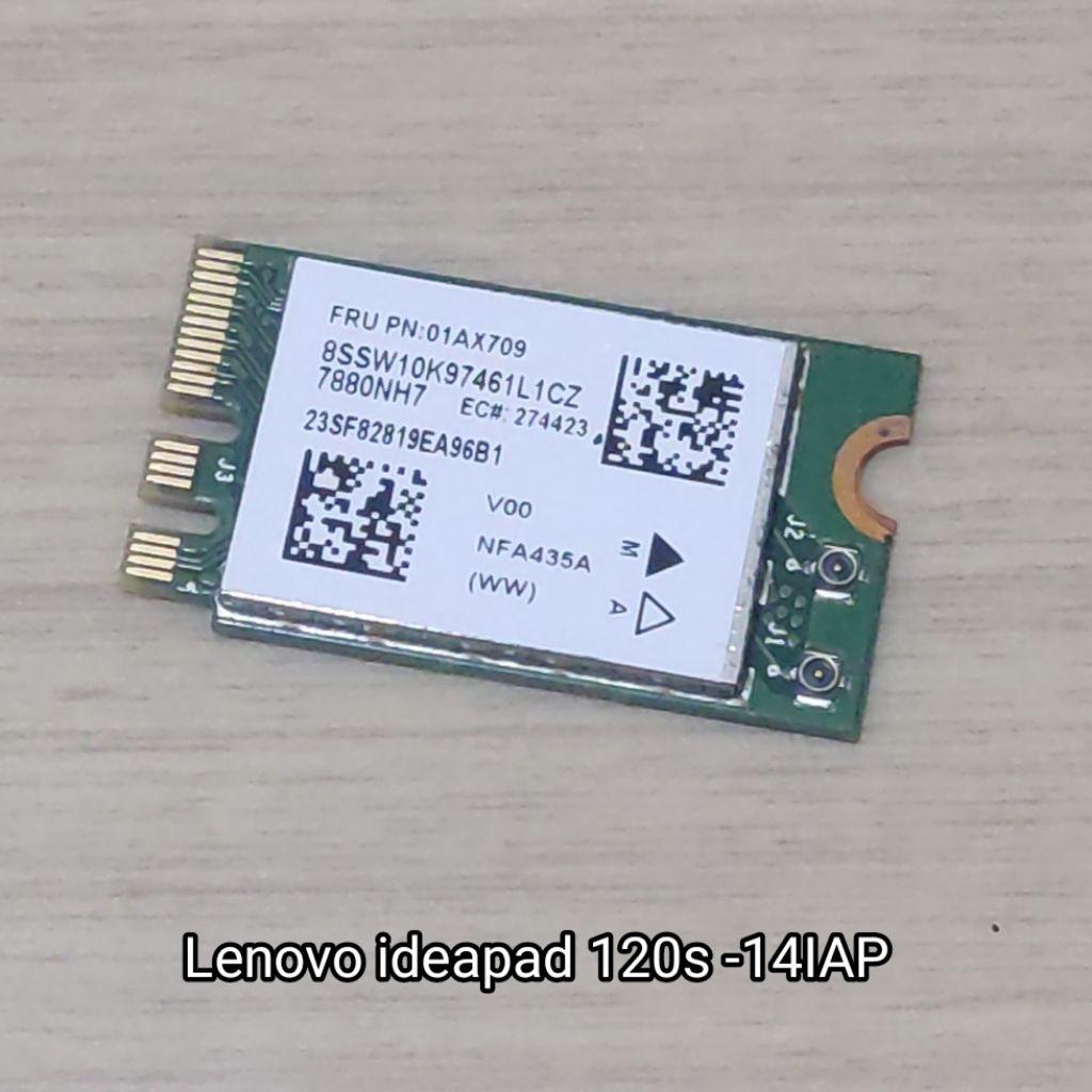 Wifi card wlan internal Laptop Lenovo ideapad 120s -14IAP Original bekas Normal 