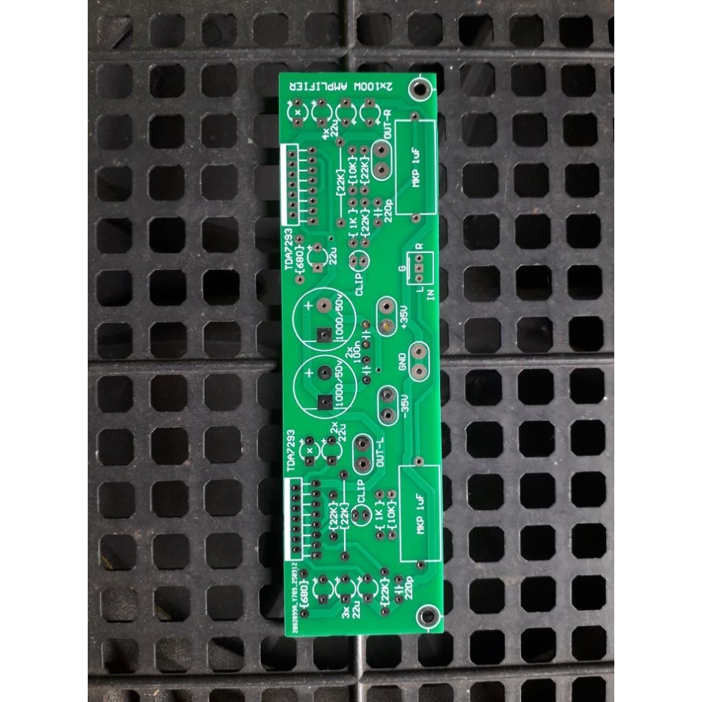 pcb power tda7293 tda7294 pcb power 2x100 watt hifi
