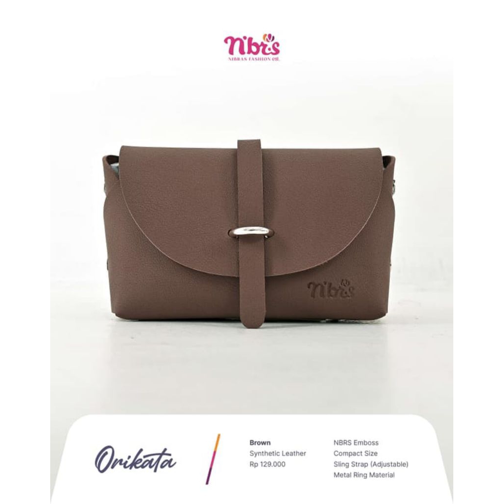 Nibras Orikata Sling Bag Tas Wanita Kekinian