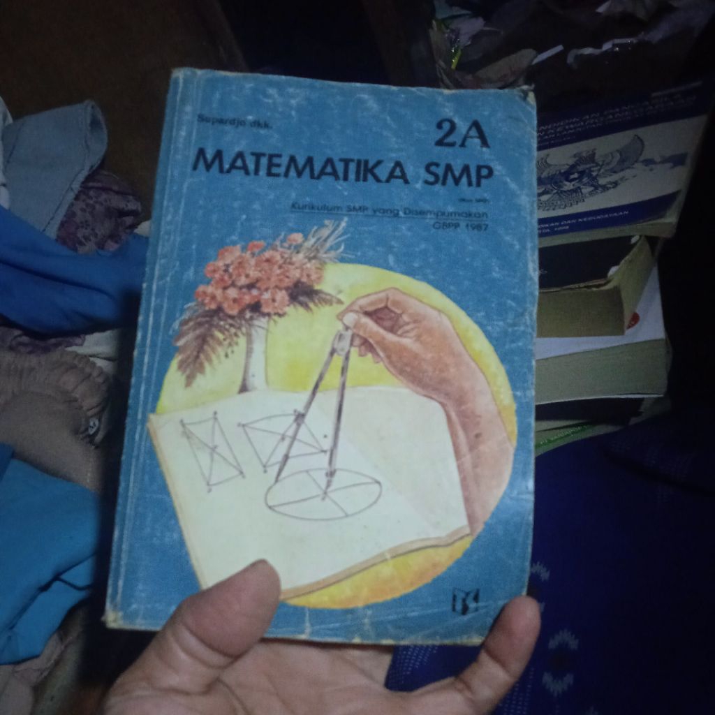 buku Matematika SMP 2A, buku original jadul