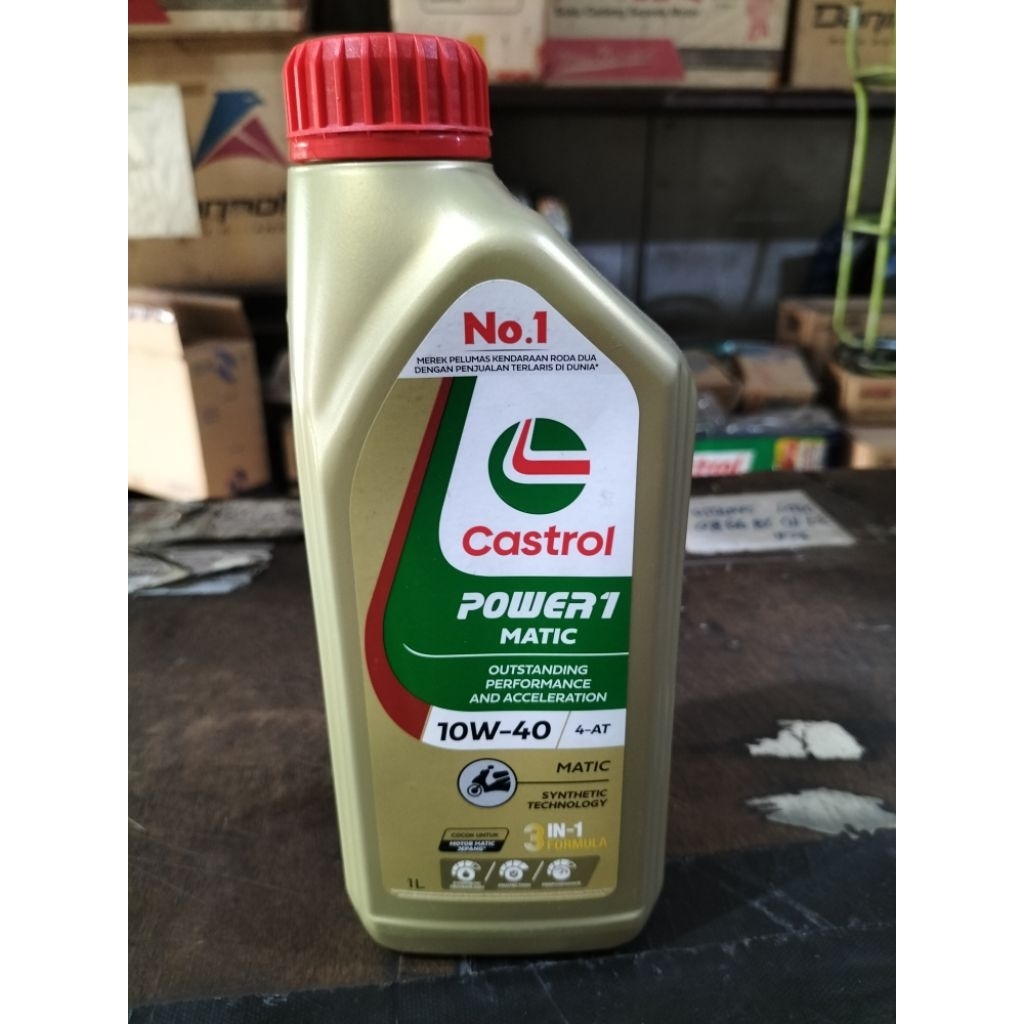 oli castrol power1 matic 10W-40 4-AT