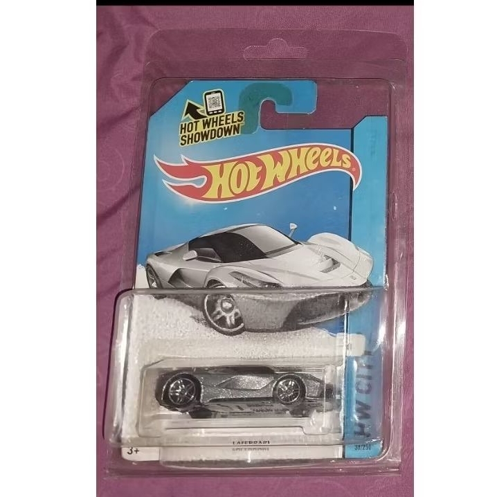 Hotwheels Ferrari Laferrari silver