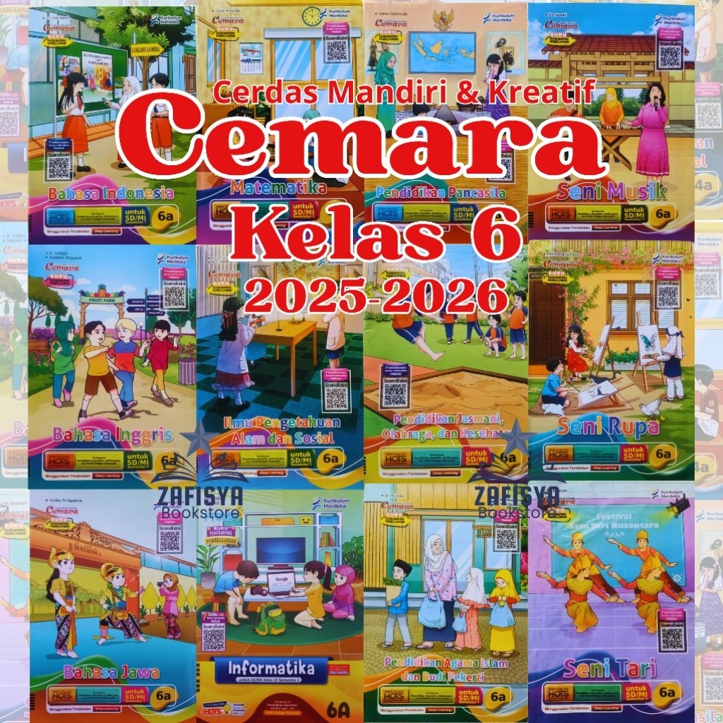LKS CEMARA KELAS 6 SD/MI SEMESTER 1 (6A) KURIKULUM MERDEKA 2025-2026