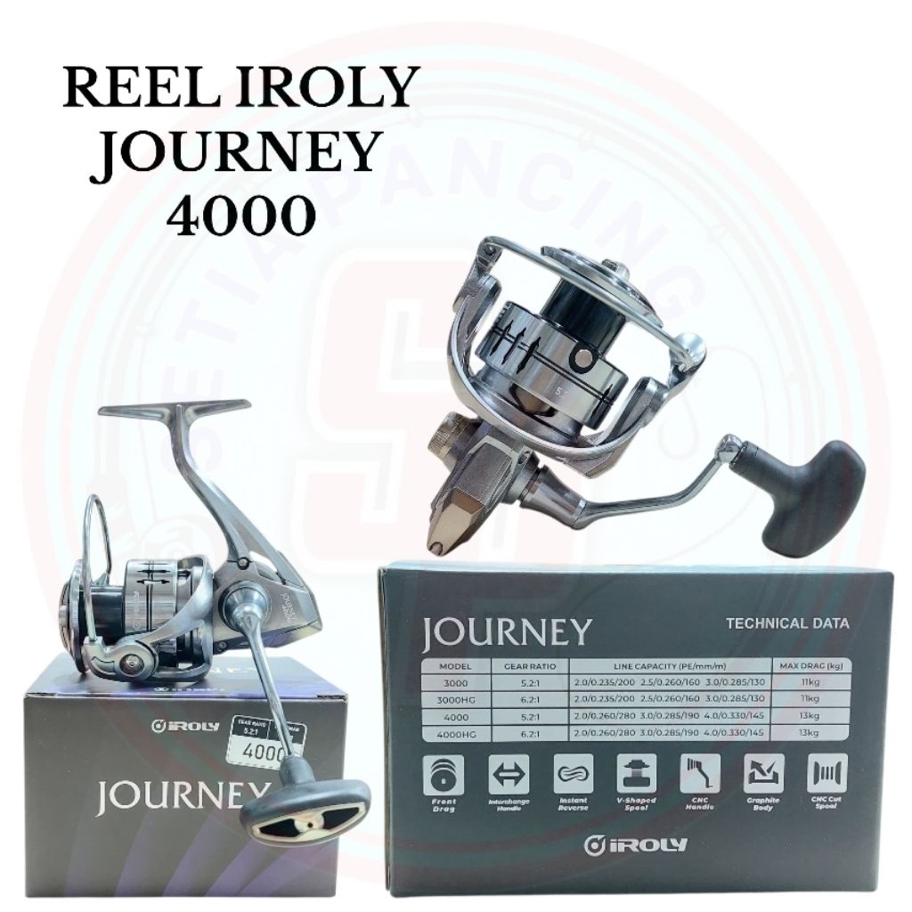 REEL IROLY JOURNEY 4000