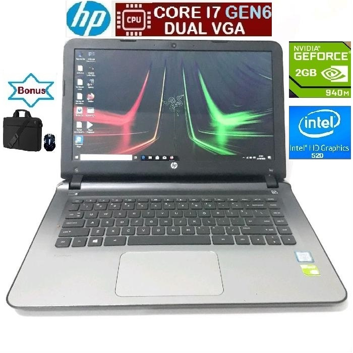 LAPTOP HP CORE I7 RAM 16GB HARDIS 500GB