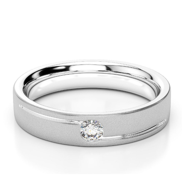 Cincin Tunangan Custom Nama – Cincin Couple Simple Elegan Untuk Acara Lamaran