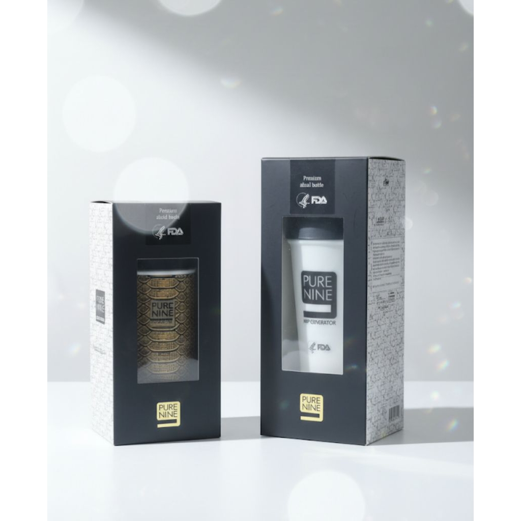 PURENINE WHITE-Water Bottle Tumbler Portable Alkaline Korean Ph9