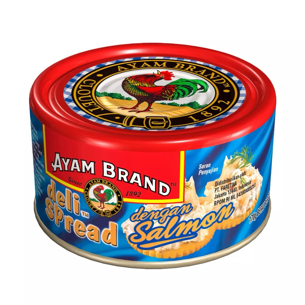 Ayam Brand - Ikan Salmon Kaleng Spread 160gr