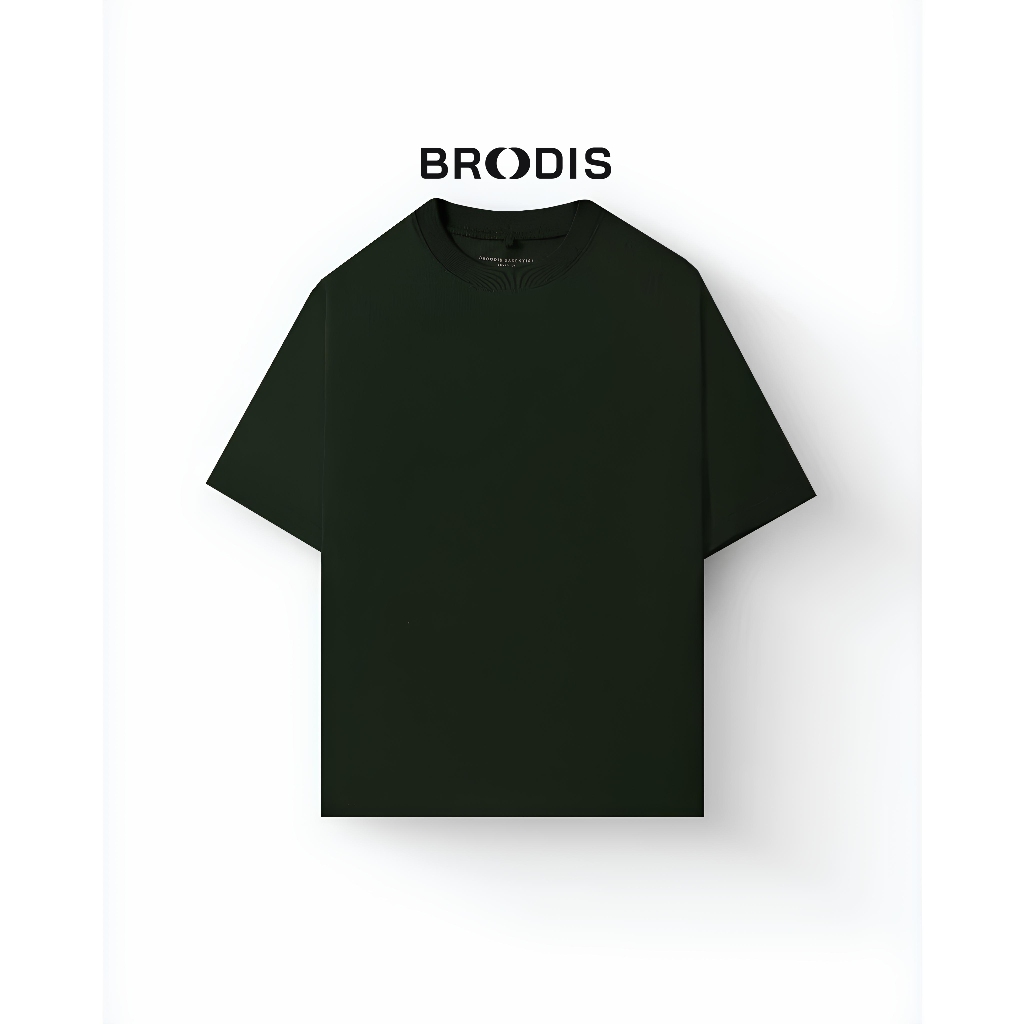 Broodis Kaos Army Polos Oversize 16S Heavyweight BXY Tshirt DarkGreen