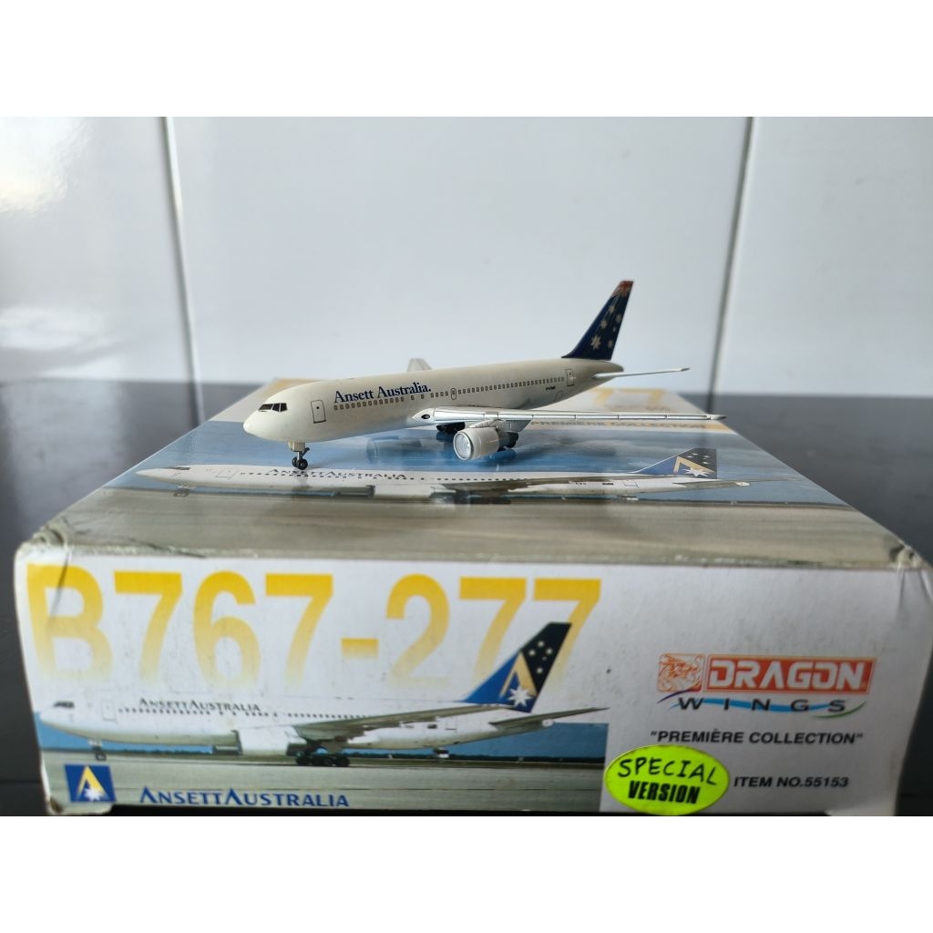 Diecast Ansett Australia Boeing Dragon Wings 1:400