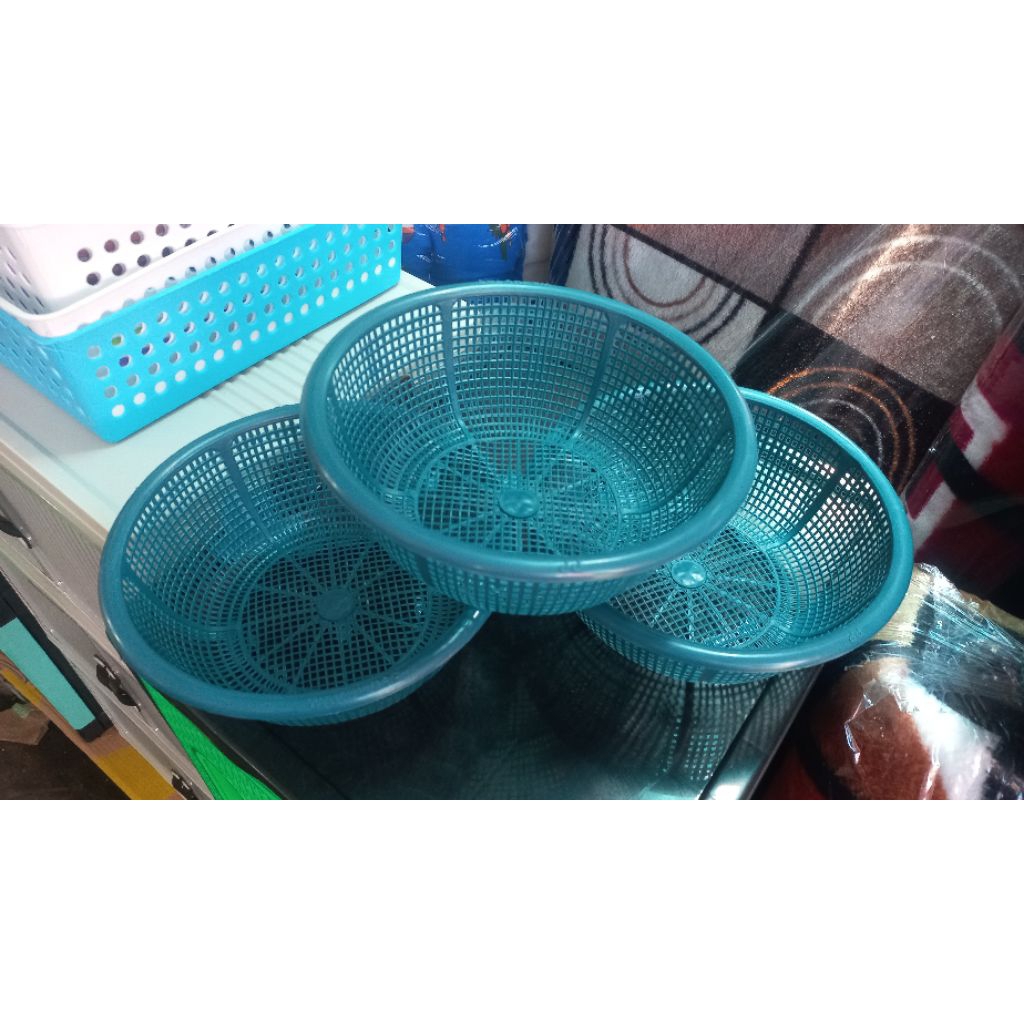 RANGSANG NASI/WAKUL NASI/TEMPAT NASI PLASTIK 12PCS