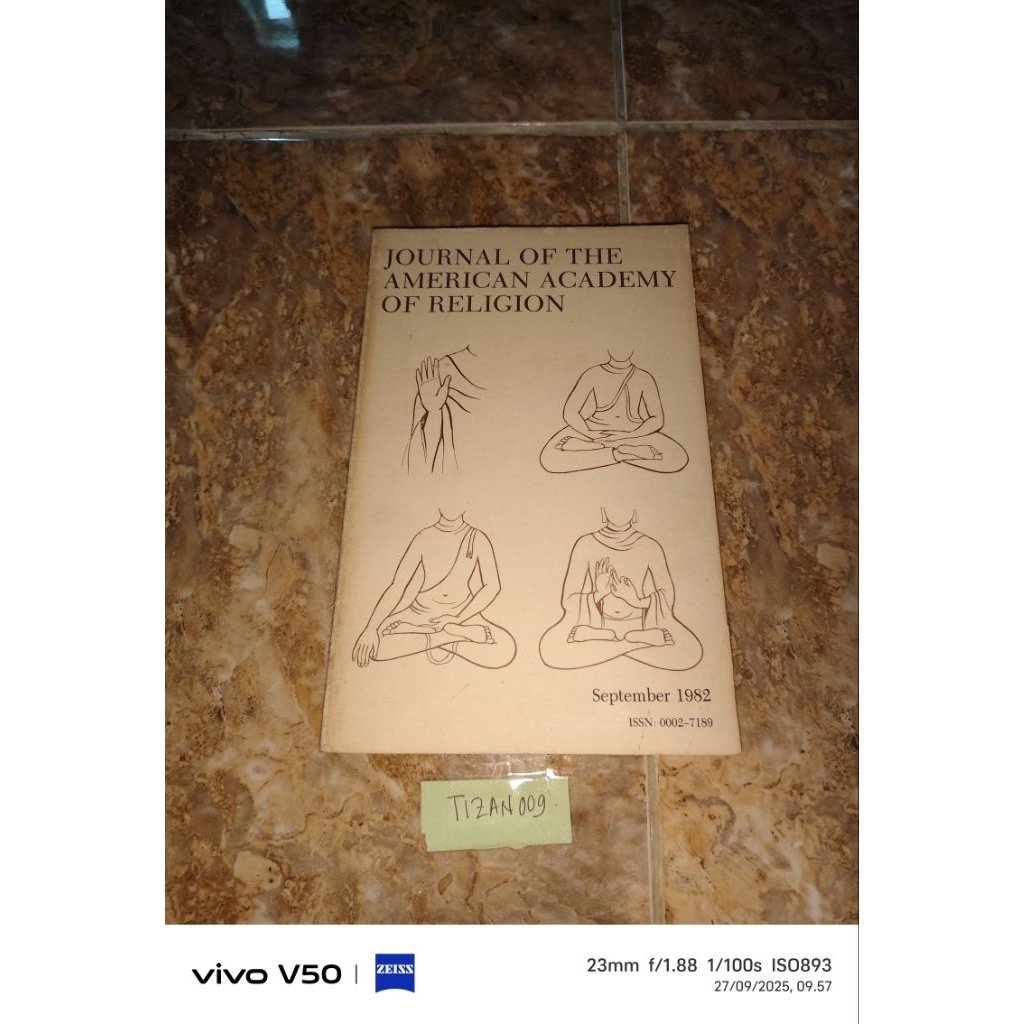 Buku Journal of the American Academy of Religion by September 1982