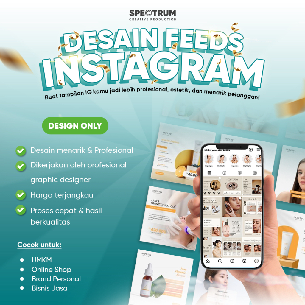 Desain Feed Instagram | IG Story | Reels