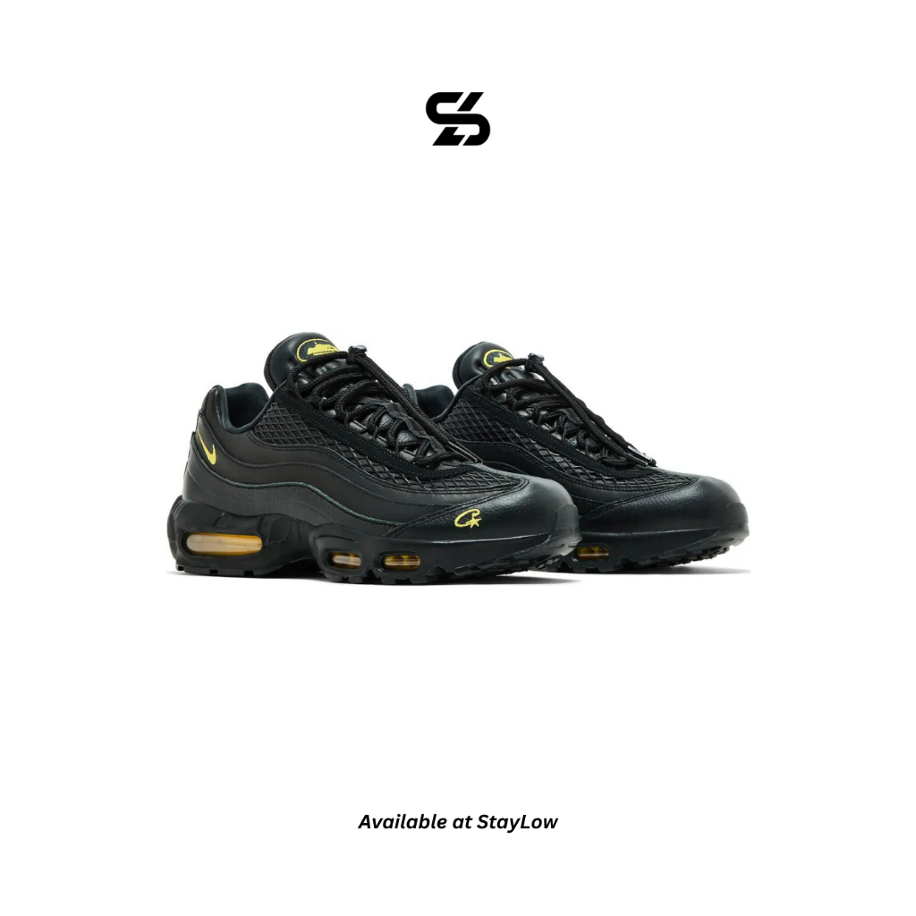 Stay low - Sepatu Airmax 95 Honey Black Sneakers Authentic