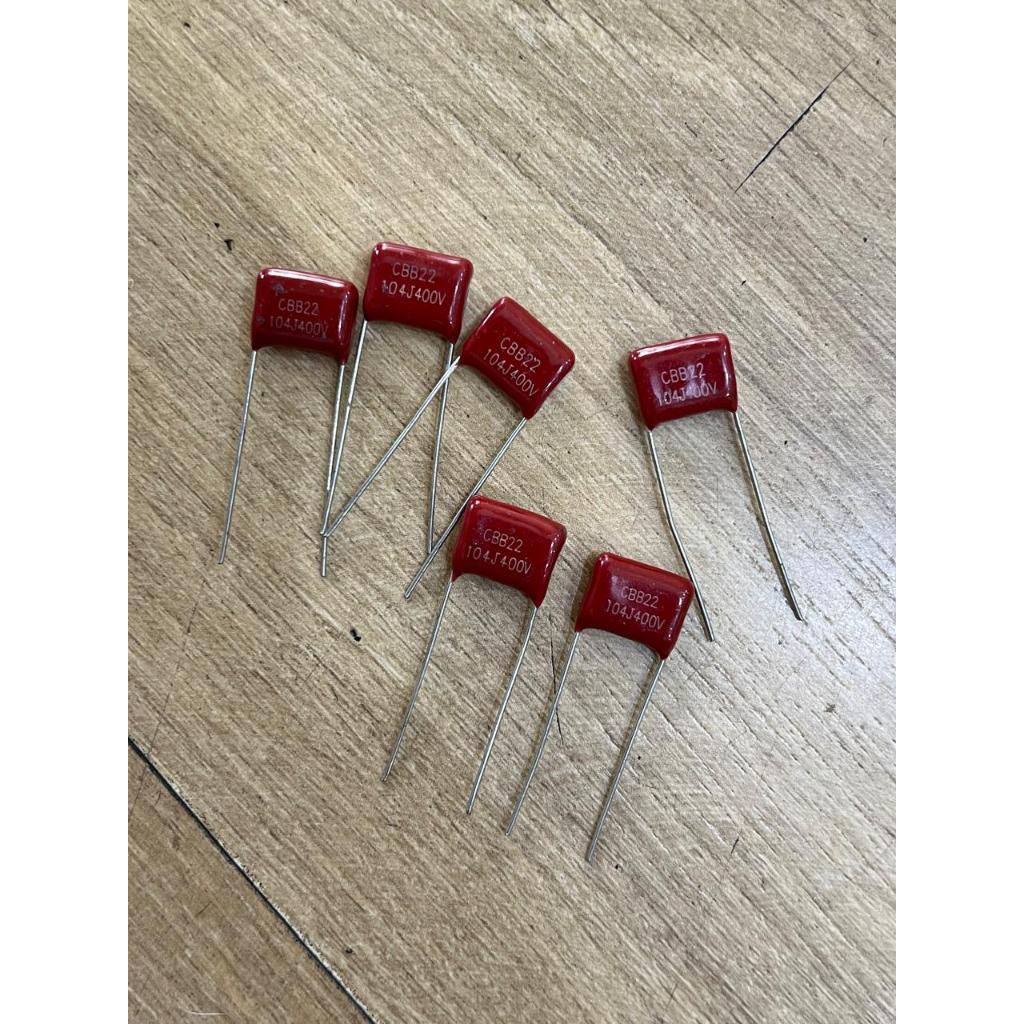 Kapasitor Milar 104J 400V