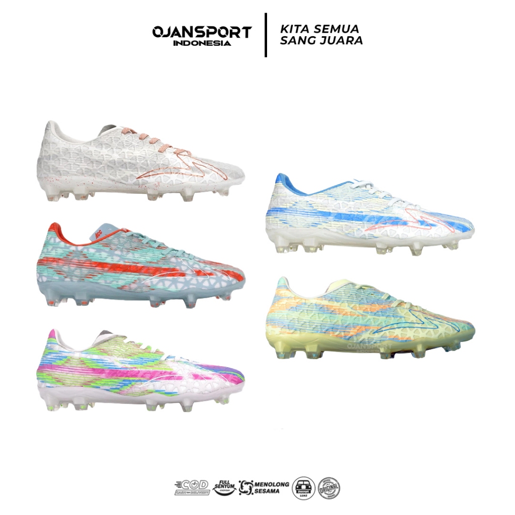 SEPATU BOLA SPECS  LIGHTSPEED 4 NITRO ELITE FG ORIGINAL 5 WARNA