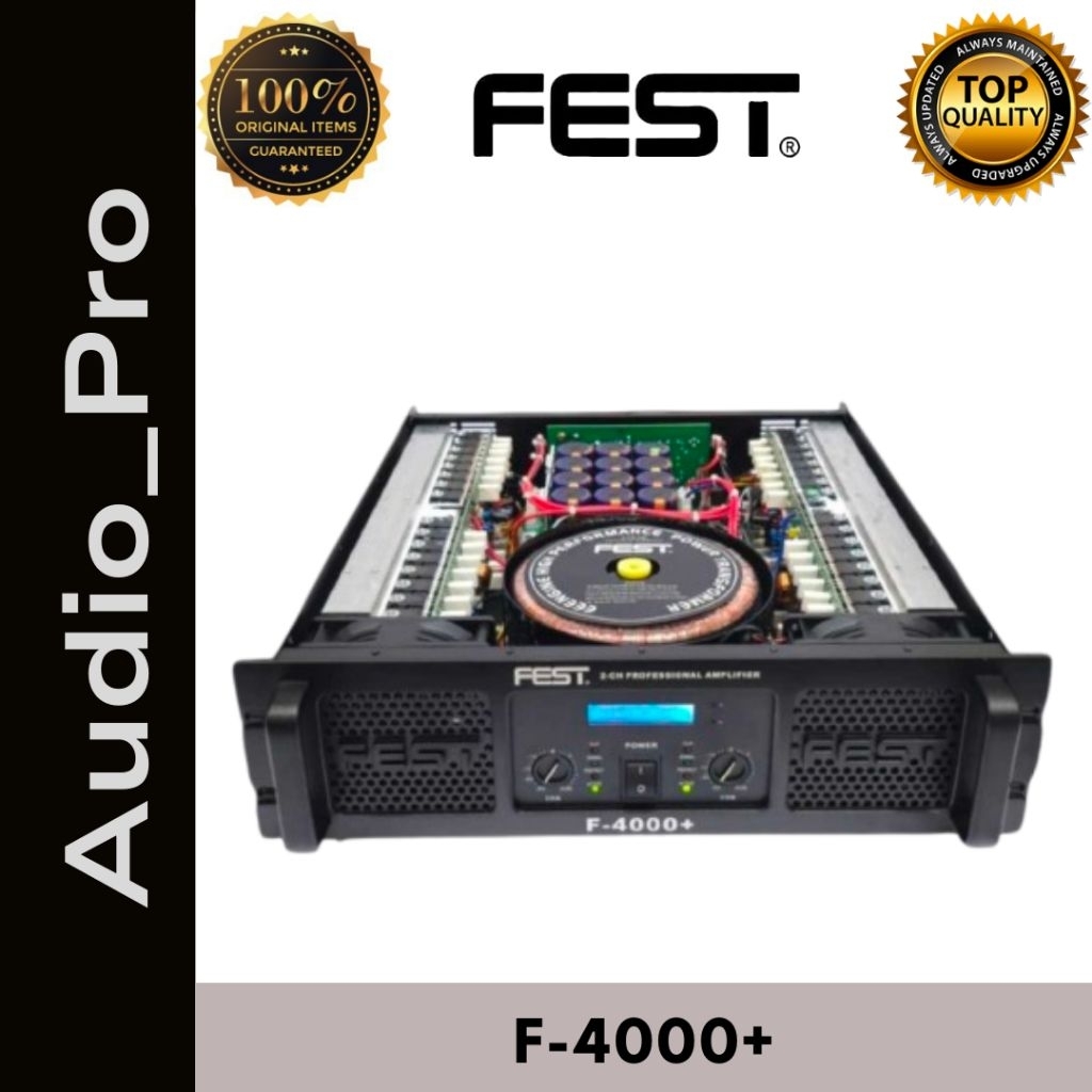 POWER FEST F-4000+ CLASS GB 2 CHANNEL F4000+ FEST