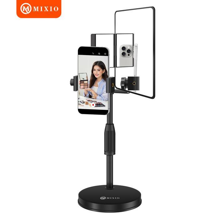 Mixio S100 Magic Mirror Stand Live Streaming / Kaca Berdiri / Cermin untuk Live dengan Kamera Belaka
