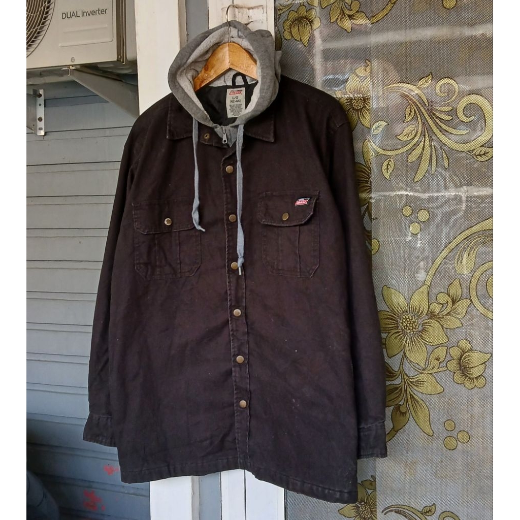 Jacket Canvas Trucker Hoodie Dickies