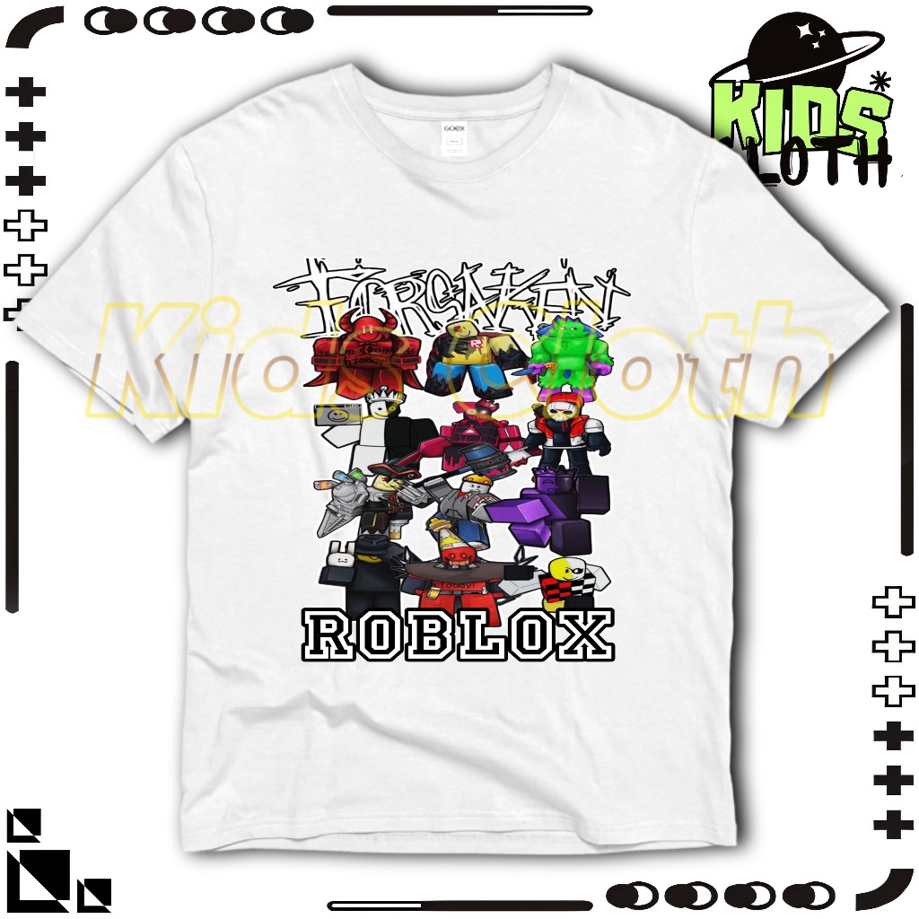 KAOS ANAK FORSAKEN ROBLOX BAJU ANAK FORSAKEN ROBLOX