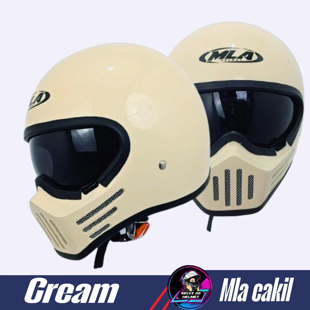 Helm Full Face CAKIL BOGO RETRO CAKIL  MLA CAKIL TROOPER SNI Helm full face CAKIL dewasa  COD HELM C