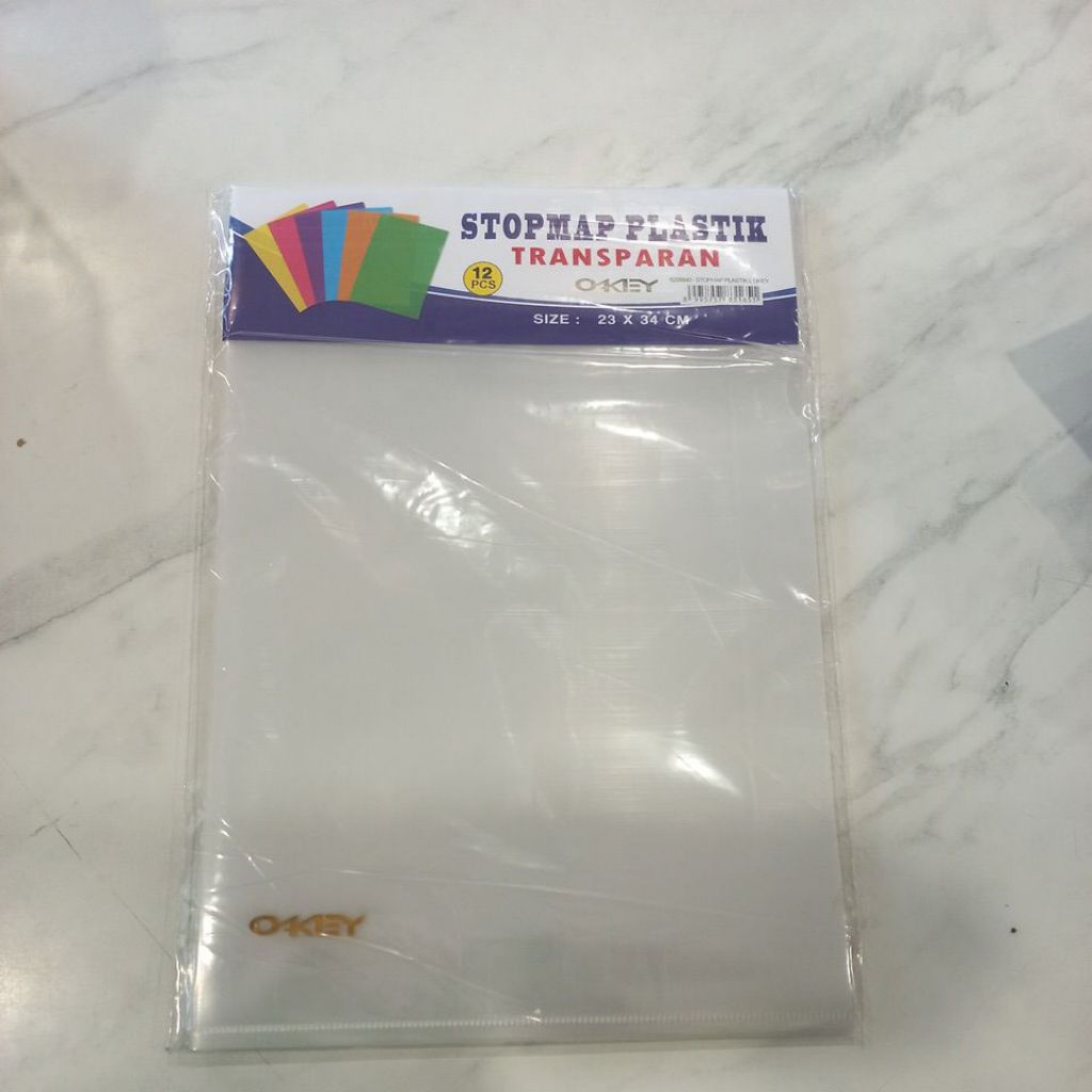 Stopmap plastik map L