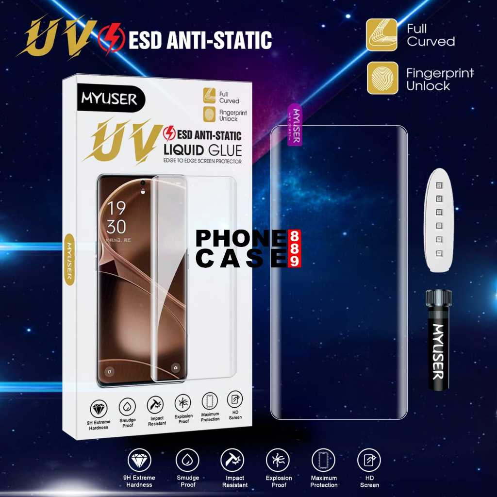 TEMPERED GLASS UV ESD ANTI STATIC INFINIX ZERO 30 4G INFINIX ZERO 30 5G INFINIX ZERO ULTRA UVC