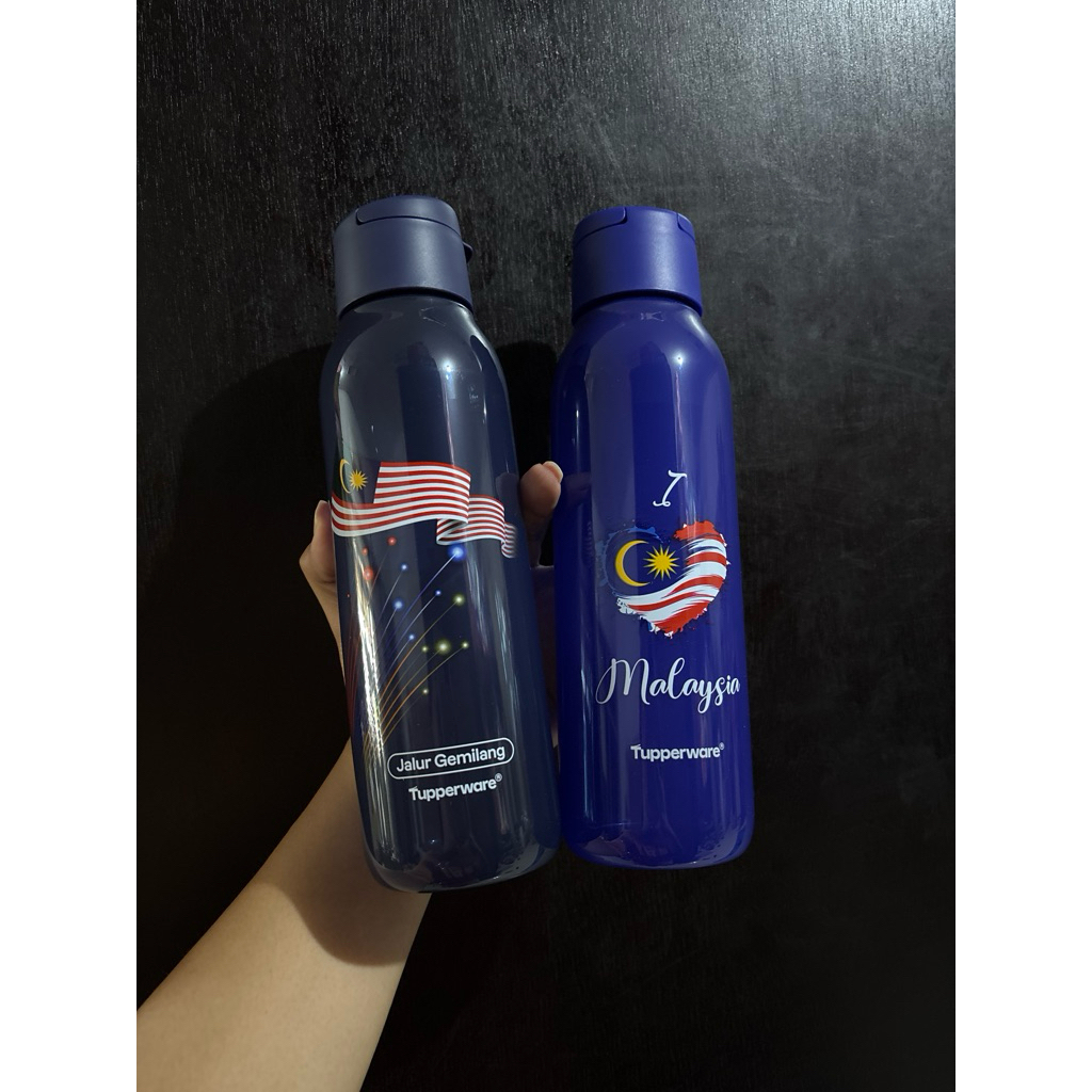 Eco 750ML Flip Impor Malaysia Tupperware Botol Bottle