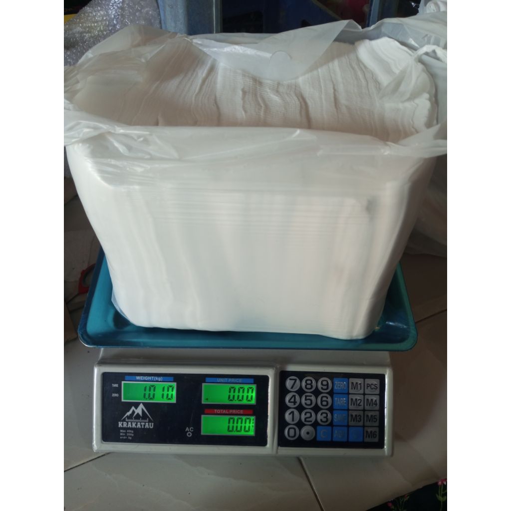 Tisu dapur | Tisu kompor kiloan Potongan 20x20cm