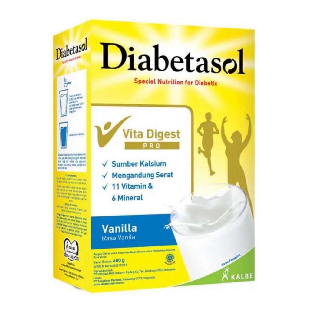 DIABETASOL SUSU BUBUK 600gr SUSU BUBUK DIABETASOL