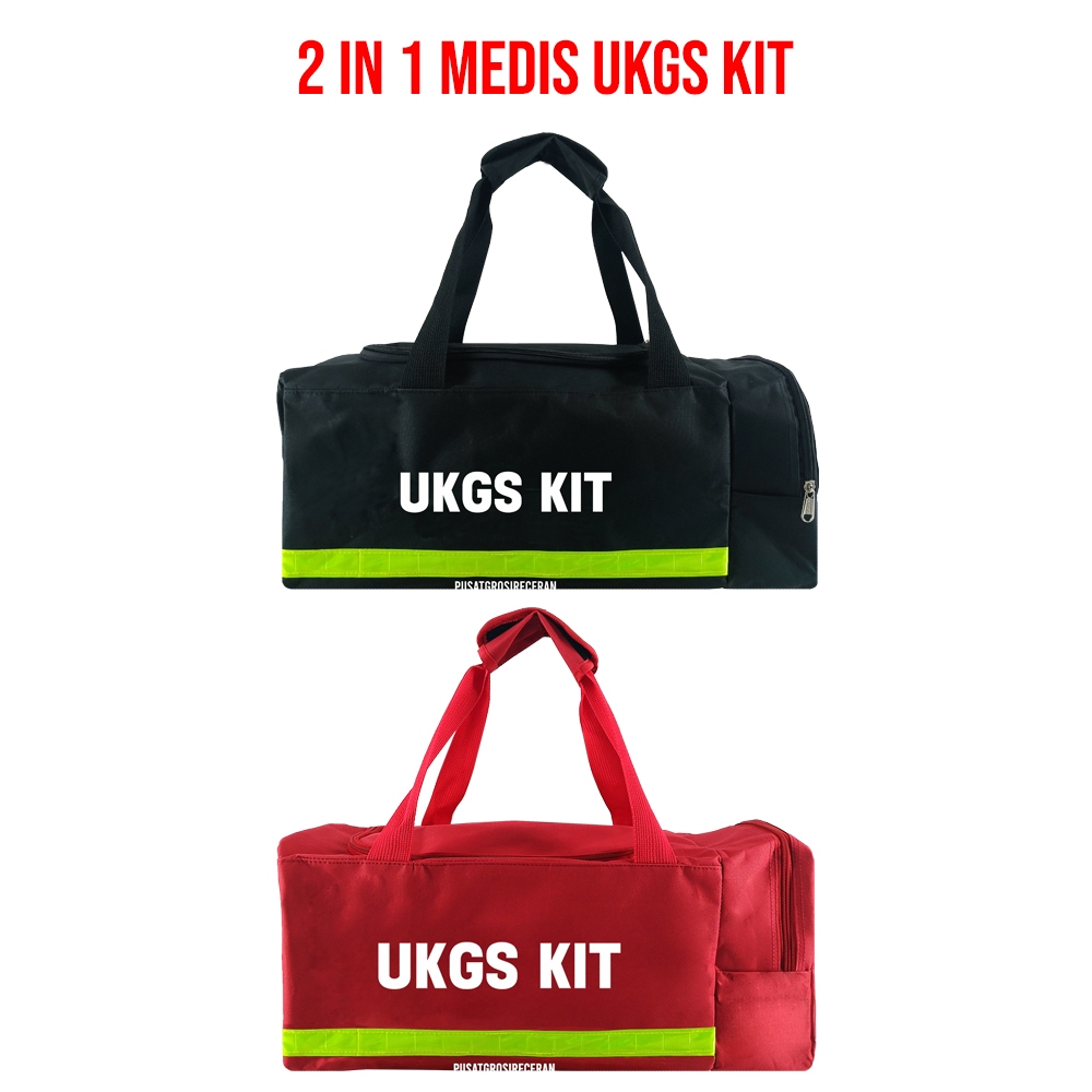 Travel medis UKGS KIT Medical Travel Bag 2in1 Tas Perlengkapan Medis Tas Kesehatan P3K Siaga Bencana