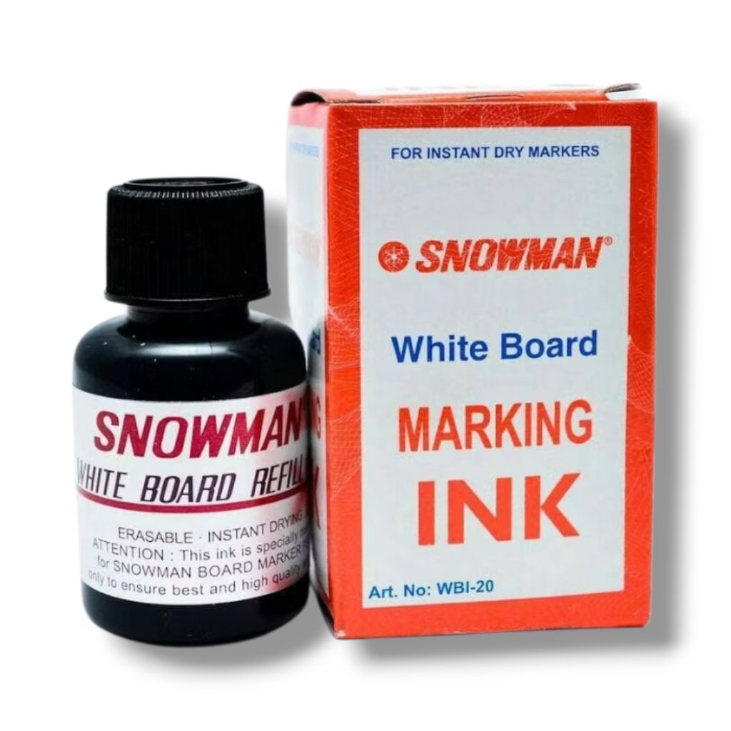Refill Tinta Spidol Whiteboard - Tinta spidol papan tulis - Tinta spidol SNOWMAN