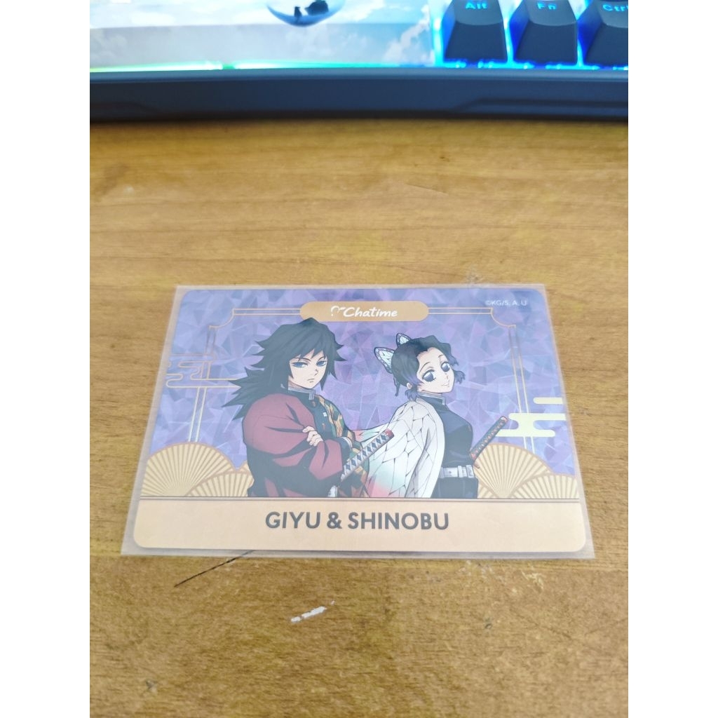 Kartu Chatime X Demon Slayer