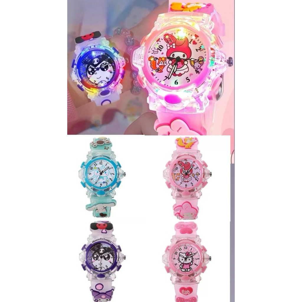 Jam Tangan Led Karakter Anak
