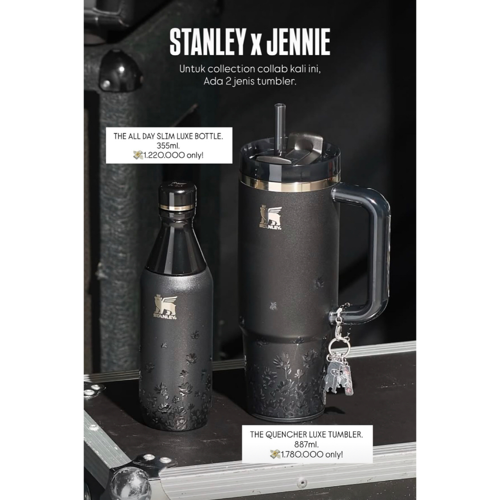 [PO KOREA🇰🇷] Stanley x Jennie Tumbler