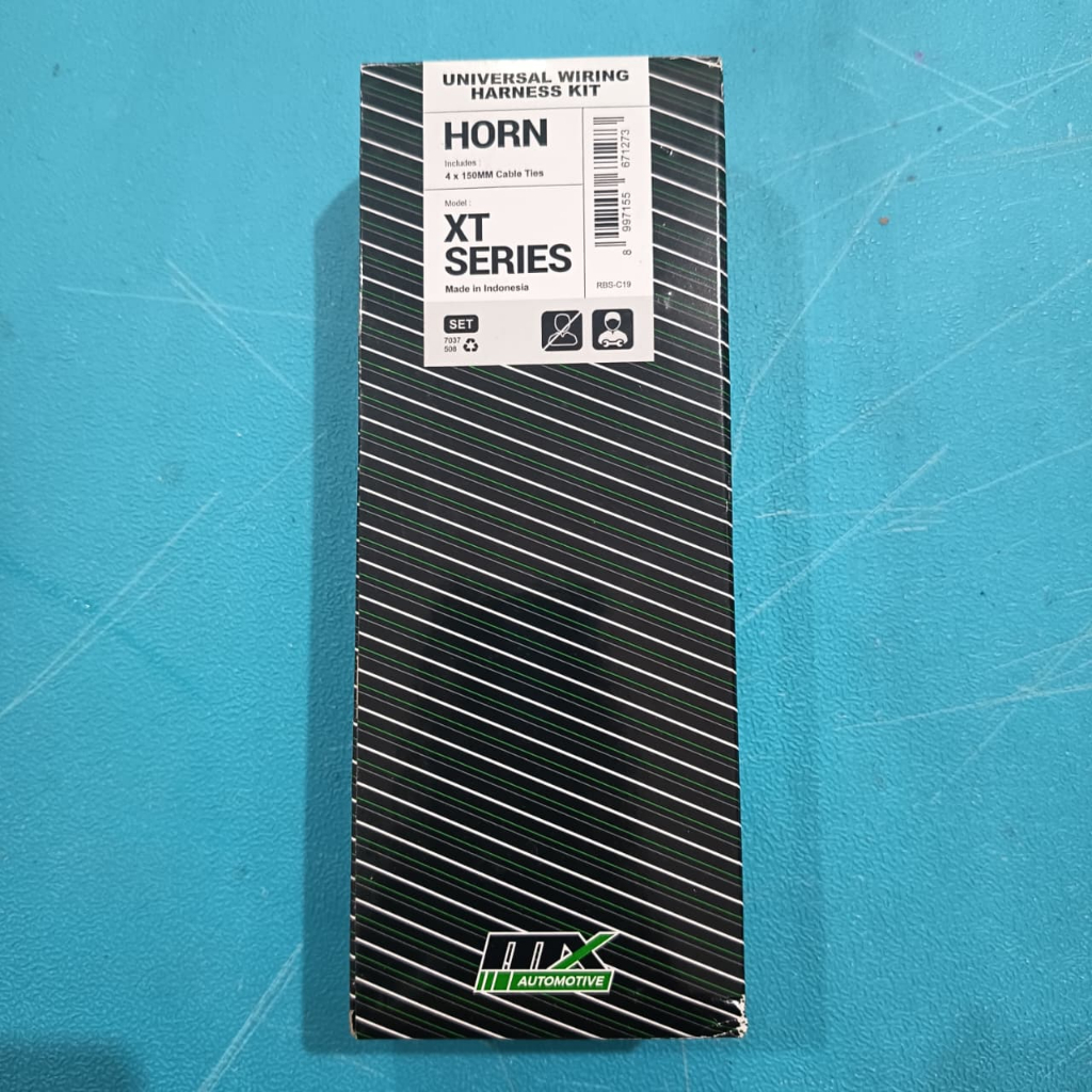 MX HORN SET UNIVERSAL WIRING HARNESS KIT