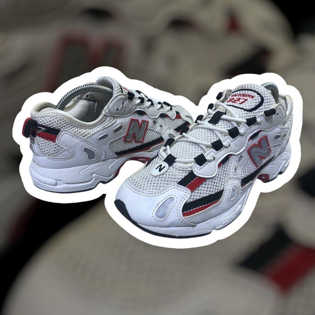 [ML827AAB] NB 827 'White Red' Size 42 Second