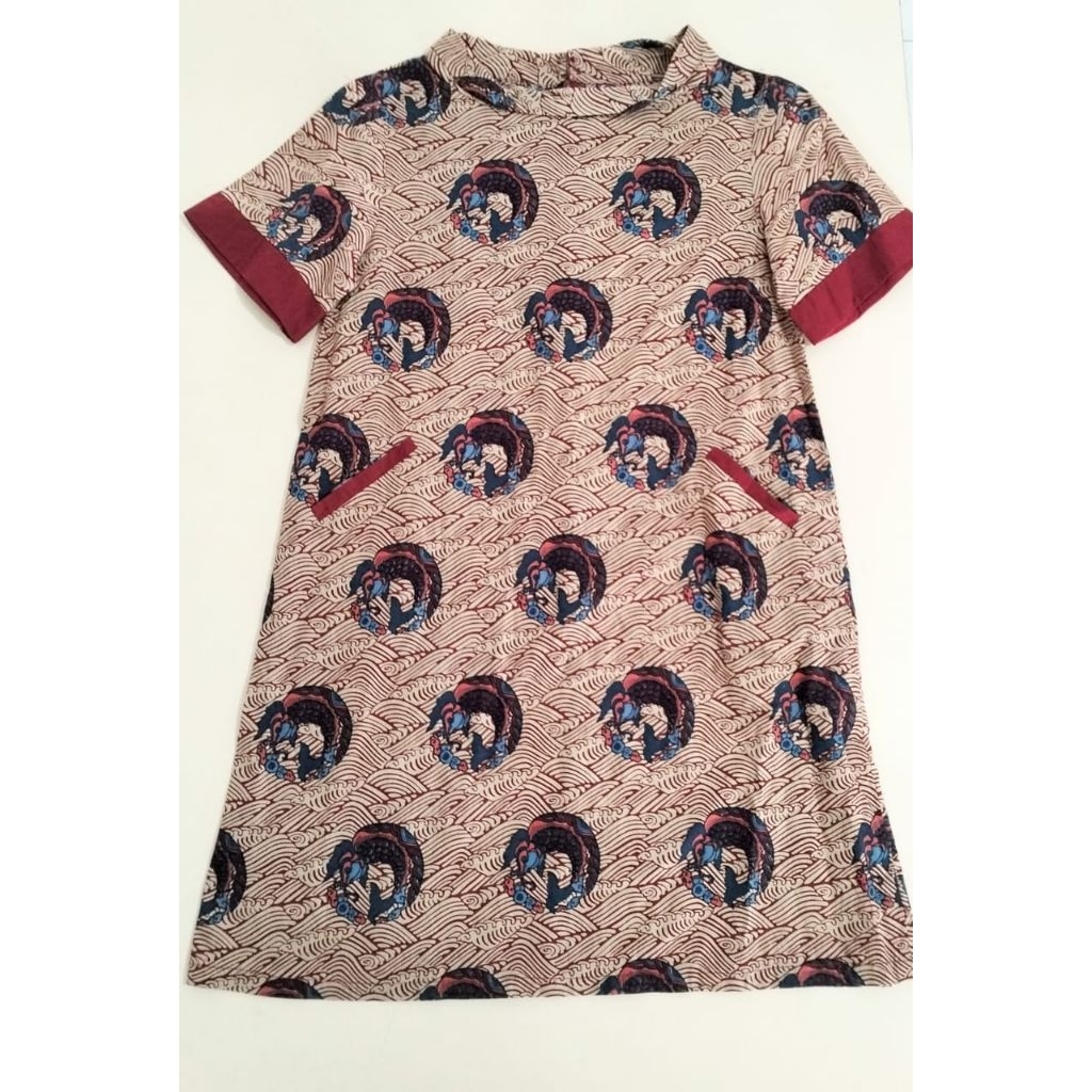 DRESS BATIK WANITA MODERN PRELOVED