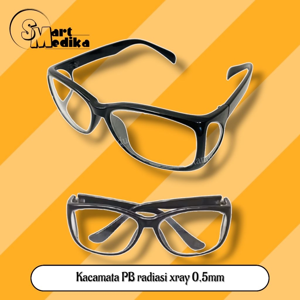 KACAMATA PB RADIOLOGI XRAY 0,5mm / KACAMATA PELINDUNG RADIASI SINAR XRAY 0,5mm