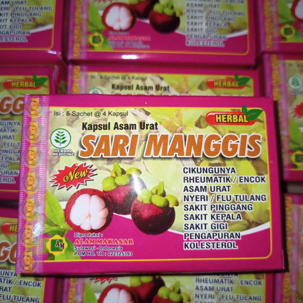 kapsul sari manggis original