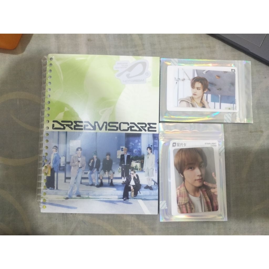 ALBUM NCT DREAM DREAMSCAPE SEALED, PC YZY HAECHAN & CHENLE