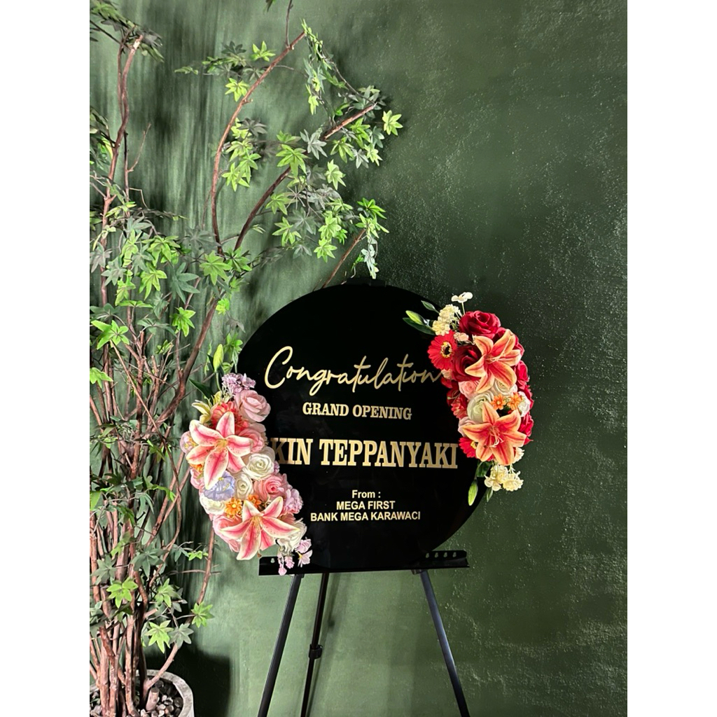 papan ucapan akrilik/papan ucapan akrilik grand opening/papan ucapan semarang/papan ucapan ulang tah