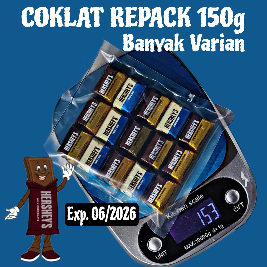 coklat hershey’s kiloan termurah hershey nugget hershey Kisses 150g