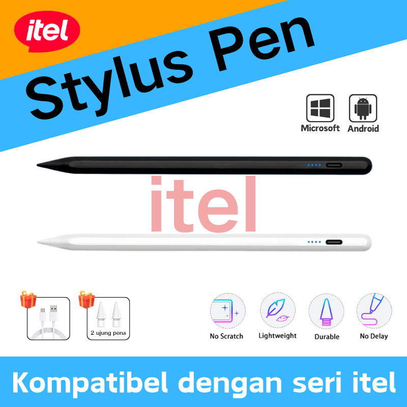[100% original][COD]stylus pen itel pad vista tab 30 pro/mini pencil ponsel hp p55/power 70/a50/p65/
