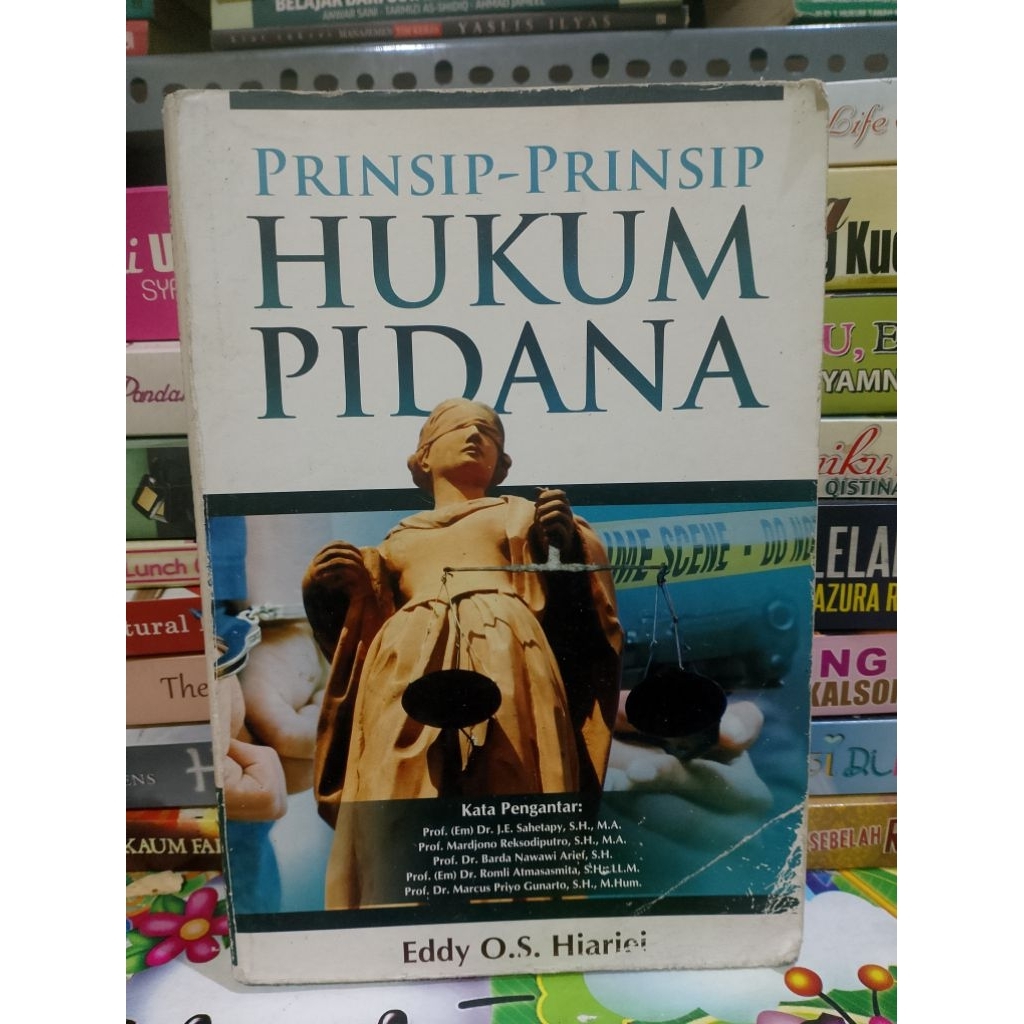 BUKU PRINSIP PRINSIP HUKUM PIDANA BY EDDY OS HIARIEJ (ORIGINAL)