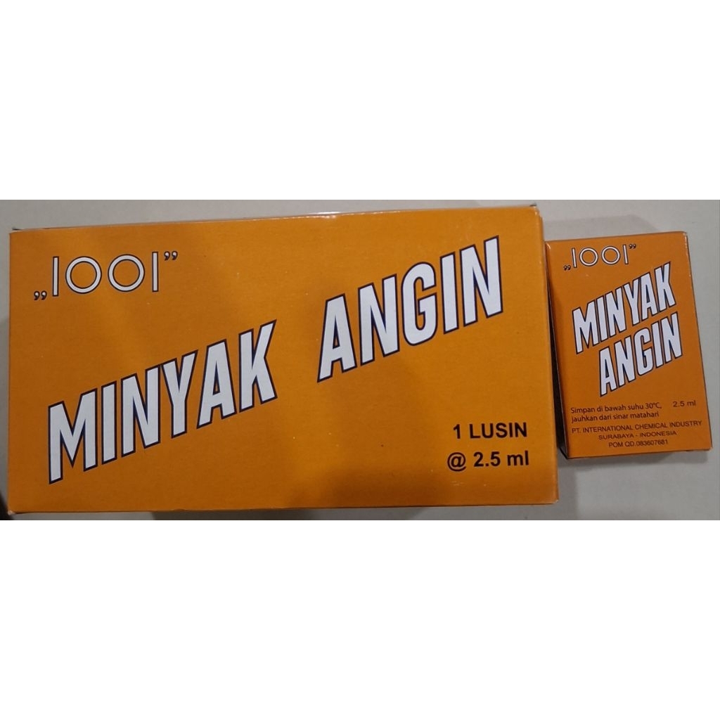 Minyak Angin 1001 Original 1Pcs / 1 Botol