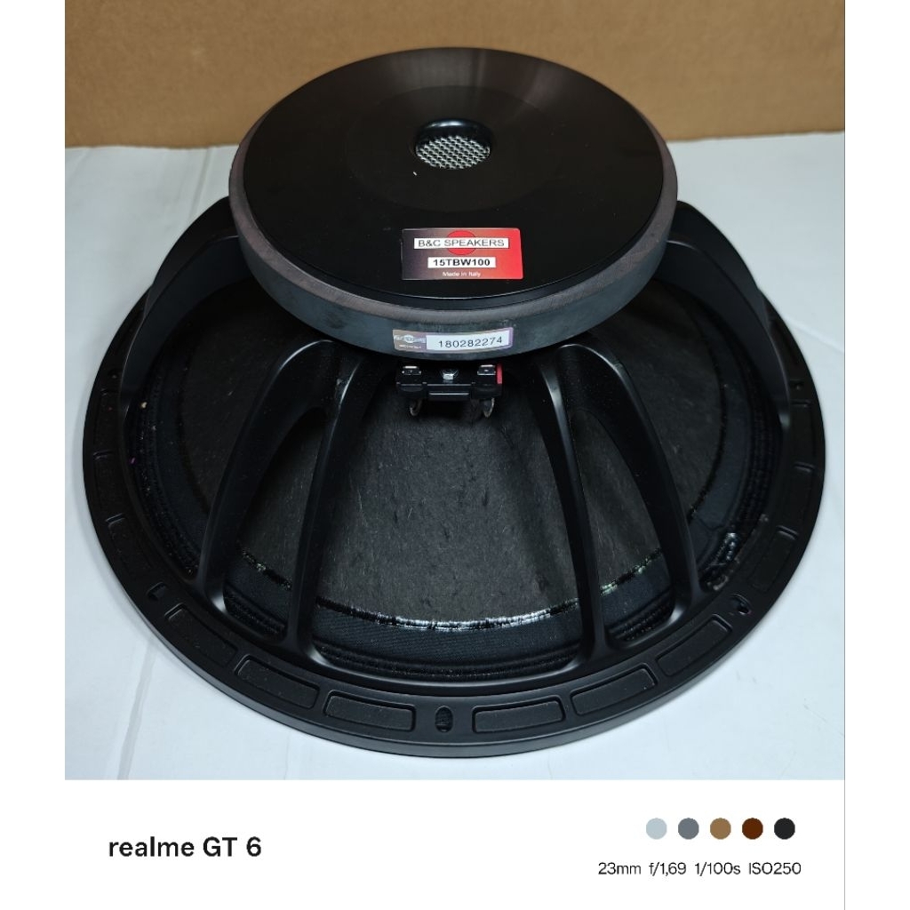 Komponen Speaker / 15 Inch / BNC 15TBW100 / VC 3 IN / 15 TBW 100 15 TBW100 15TBW 100 / 97dB - RMS 45