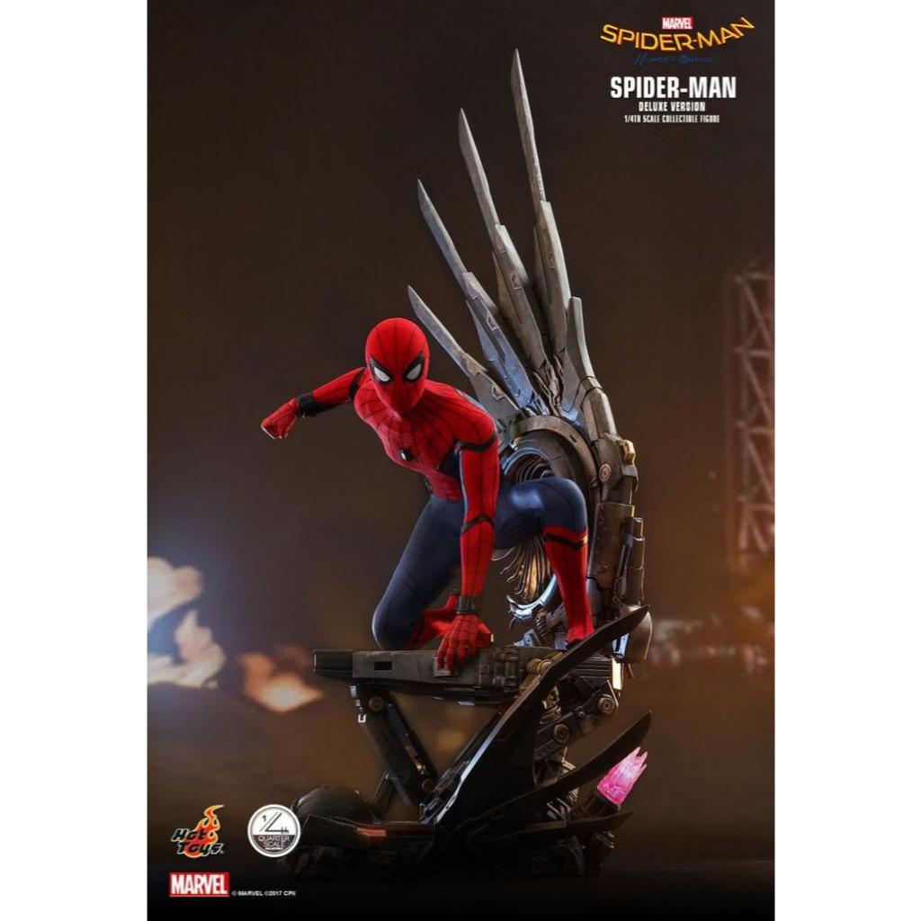 Hot Toys - Spiderman Homecoming - Spiderman Deluxe Version - QS015